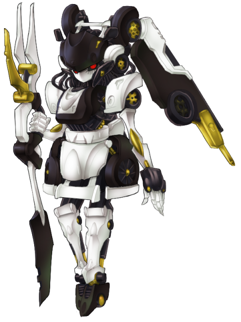 #過去絵を投げて絵を描いた気になろうキャンペーン 7、8年前のメカ・ロボものから。 