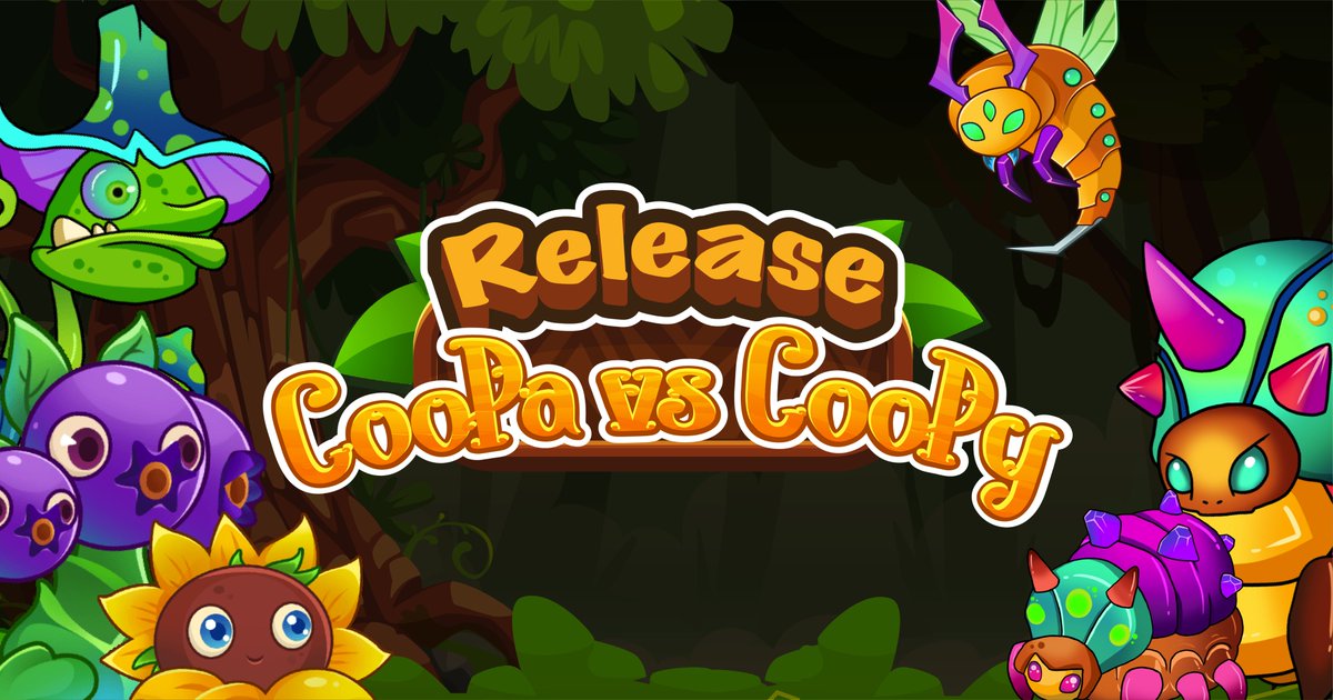 Cooper Planet (@cooperplanetio) on Twitter photo ⚔️CooPa vs CooPy⚔️
🚀The CooPa vs CooPy function is now available.
WebApp app.cooperplanet.io/coopavscoopy/
How to get CooPa docs.cooperplanet.io/how-to-play/ho…
How to play CooPa vs CooPy docs.cooperplanet.io/how-to-play/co…
Mechanism CooPa vs CooPy docs.cooperplanet.io/game-fi-system…
$SFO $CPA #NFT #P2E #GameFi ⚔️CooPa vs CooPy⚔️
🚀The CooPa vs CooPy function is now available.
WebApp app.cooperplanet.io/coopavscoopy/
How to get CooPa docs.cooperplanet.io/how-to-play/ho…
How to play CooPa vs CooPy docs.cooperplanet.io/how-to-play/co…
Mechanism CooPa vs CooPy docs.cooperplanet.io/game-fi-system…
$SFO $CPA #NFT #P2E #GameFi