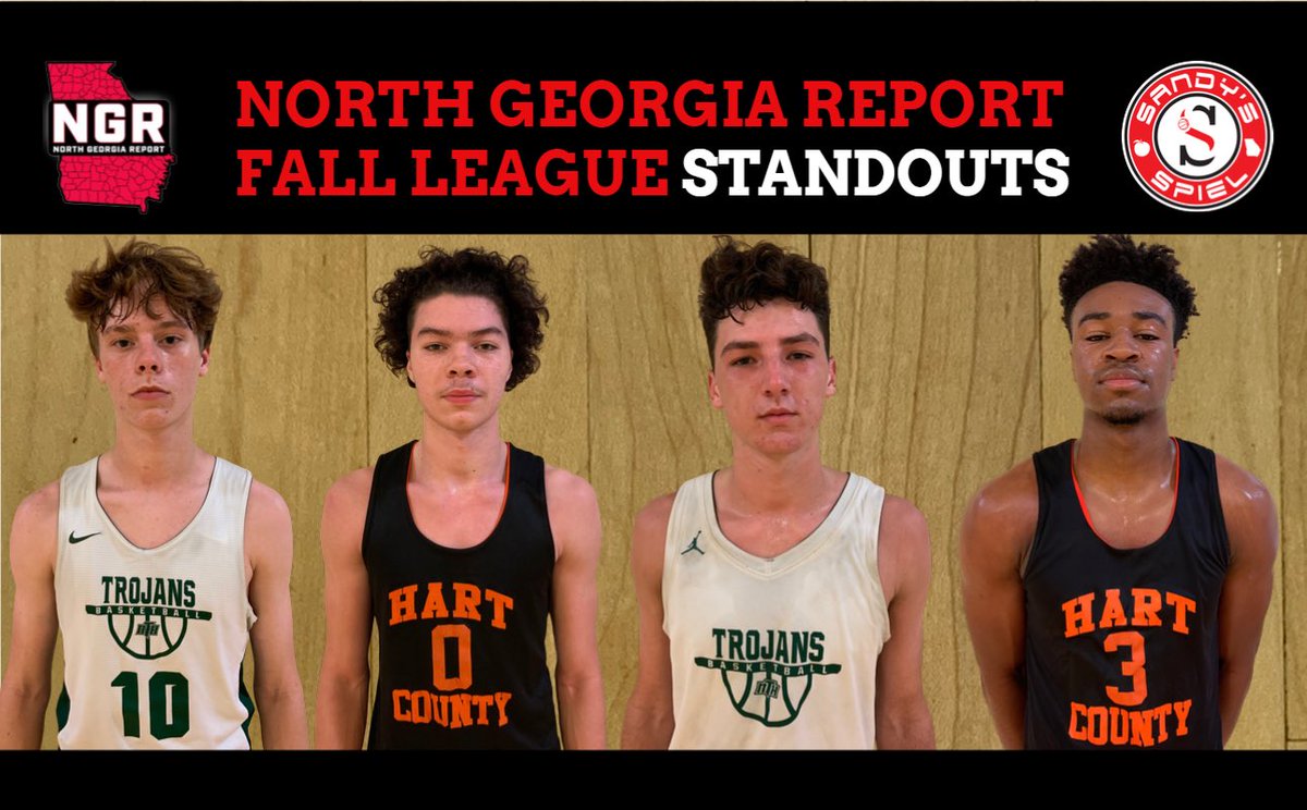 #NGRFallLeague Standouts

@NTHbasketball 
@Matthew01031107 
Elijah Gaddy
Robert Terry

@HartCoSports 
@jccurry6 
@Hollywood_tahj 

@ochs_hoops 
@ZachOechsle 
@balloutmorie 

@CoachMayweather 
@JustinBirch15 

READ: sandysspiel.com/north-georgia-…