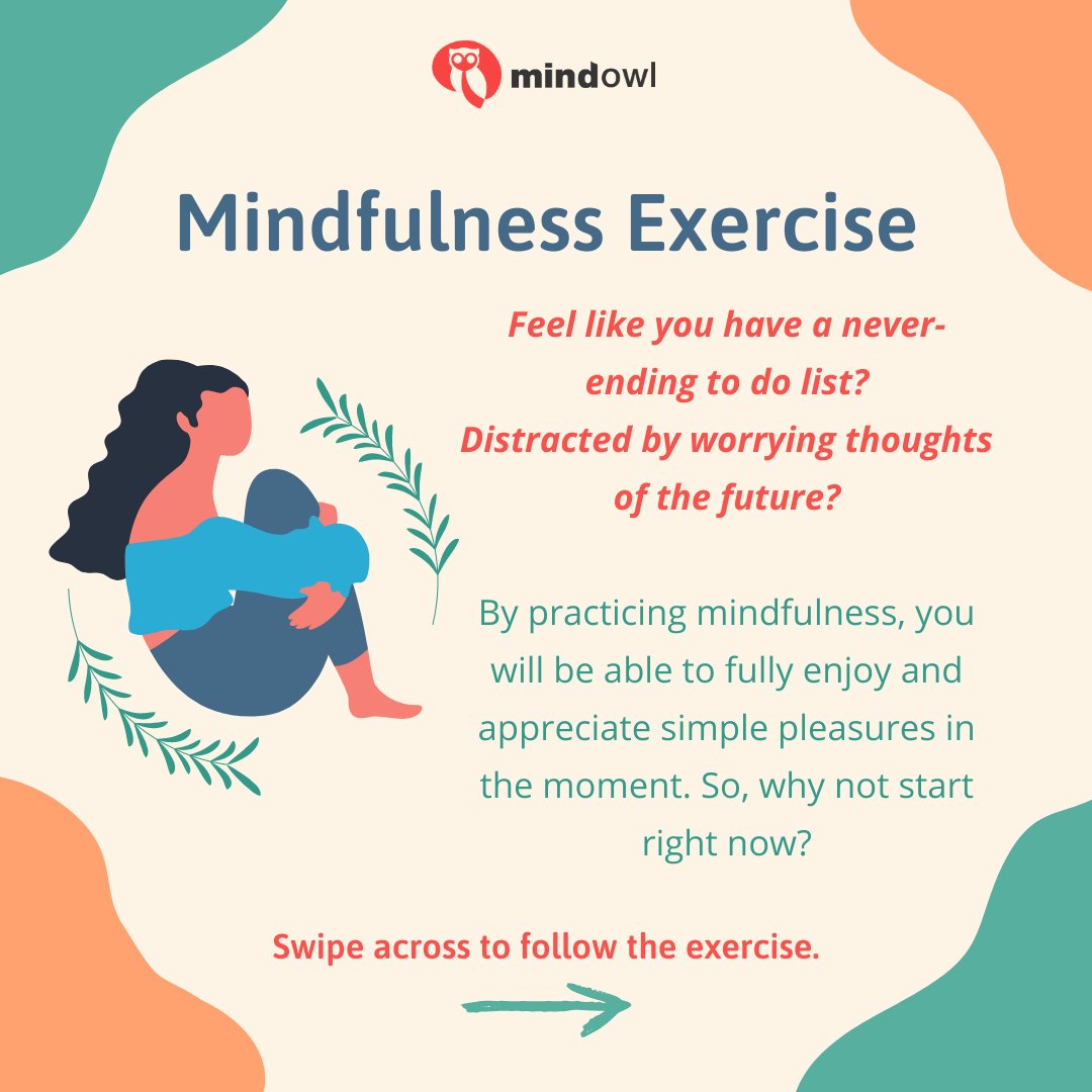 mindowl_org's tweet photo. Itβs exercise time! π€Έ
Everyone can practice Mindfulness, you just have to learn how to do it.
Follow our exercise to guide you through β¬οΈ
#relaxation #mindfulness #emotionalintelligence #wellbeing #wellness #mindfulexercise #breathing #mentalhealth #livemindfully #focus https://t.co/REDuzMNtdE