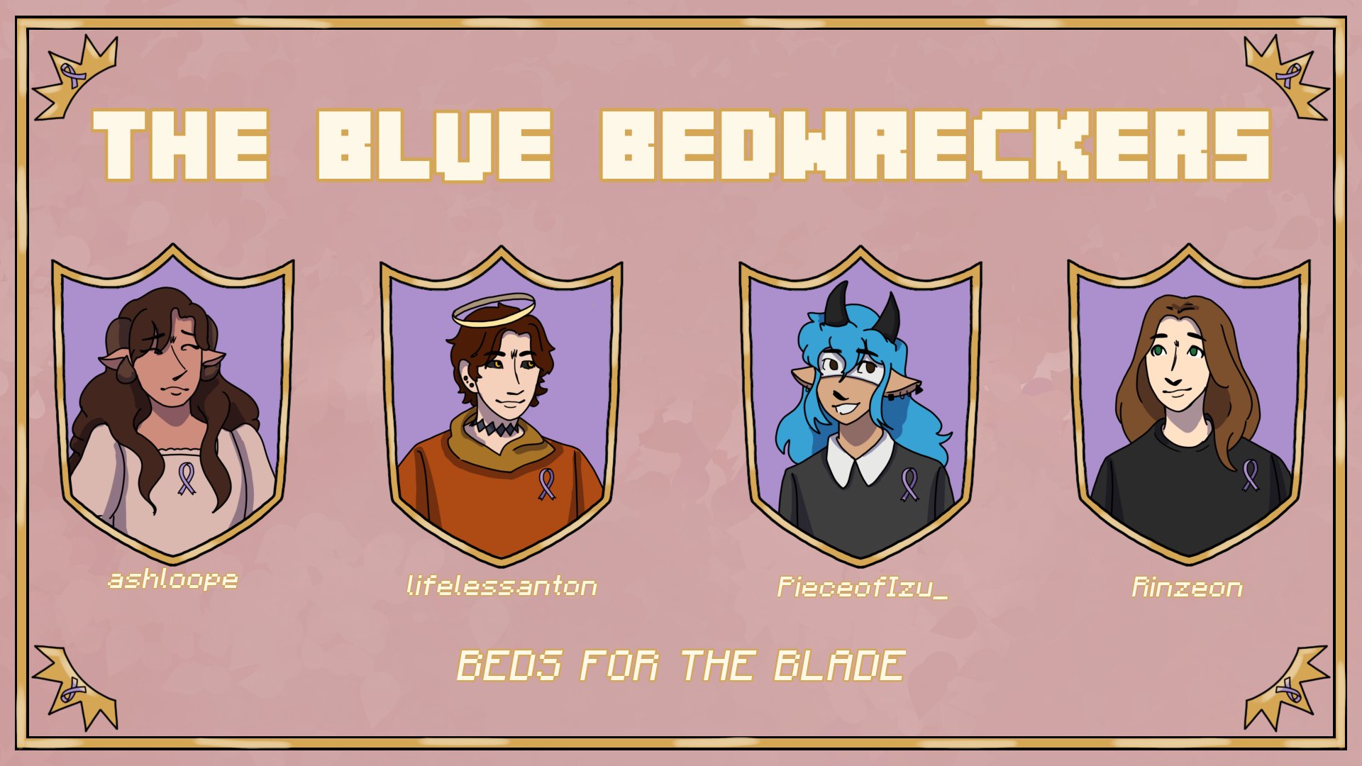 Beds for The Blade🎗 on Twitter "🎗️ANNOUNCING THE BLUE BEDWRECKERS🎗️