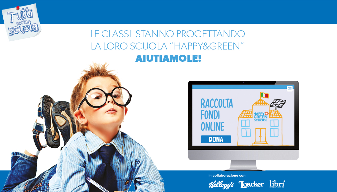 I progetti delle scuole più virtuosi non solo saranno premiati ma saranno sostenuti economicamente da Tutti per la Scuola e anche tu puoi fare la tua parte. Scopri come su tuttiperlascuola.it