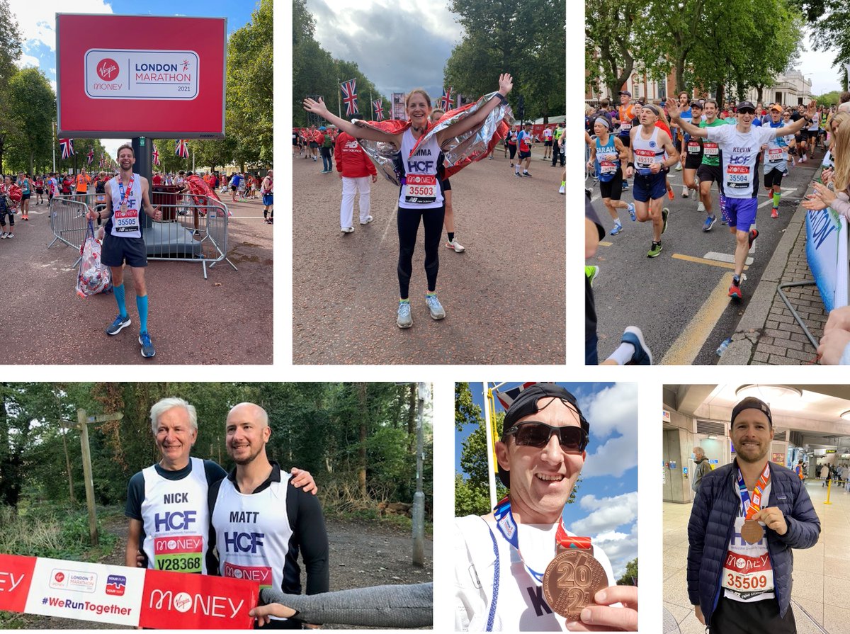 🏃‍♂️You did it team! Massive congratulations to Emma, Chris, Allen, Kelvin, Wayne, Mark, Louisa, Sandra and Nick for completing the 2021 London Marathon. Together you have raised £16K+ enabling <a href="/HertsCommunityF/">Hertfordshire Community Foundation</a> to help more local people in need. Well done! 🏃‍♀️