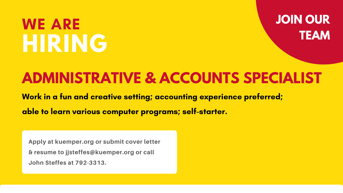 Tell your creative, accounting-minded friends. ;)