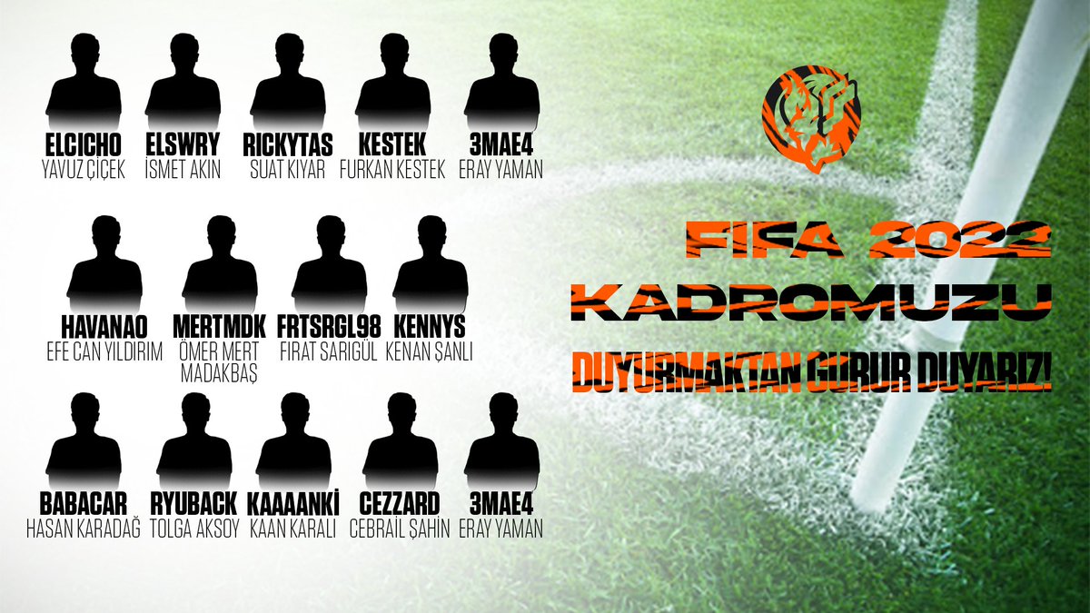 Karşınızda FIFA Pro Clubs Kadromuz!

Bizleri gururla temsil edecek yeni FIFA kadormuzu duyurmaktan gurur duyarız.

#WeAreSamurai