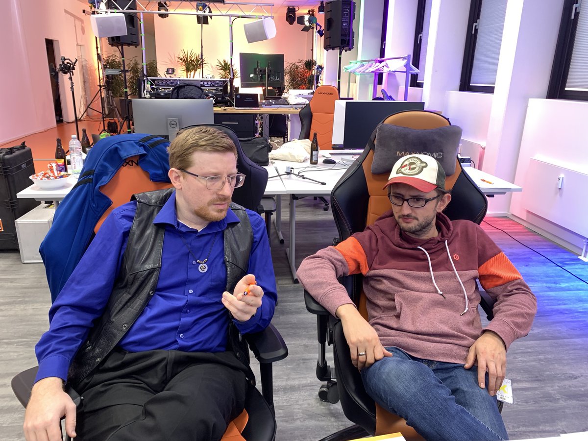typo3's tweet photo. In our first panel discussion of the day, we have Benni Mack telling us about some of the new features in #TYPO3v11 #LTS and we have Larry Garfield giving us his thoughts on relatively recently having joined the TYPO3 #community. #TYPO3 #T3Release https://t.co/voAU0UL85H https://t.co/e5b05Gg7Js