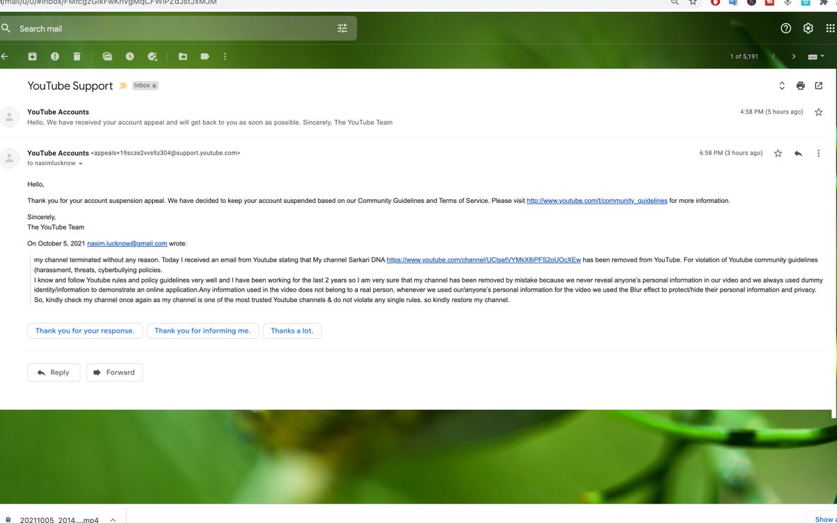 SarkariDNA's tweet image. Already applied for appeal but not received any positive response, kindly review my channel in depth under your supervision as we produce quality contents and fallow all YouTube policies and guidelines. my channel is one of the most trusted Youtube channels & do not violate Rules
