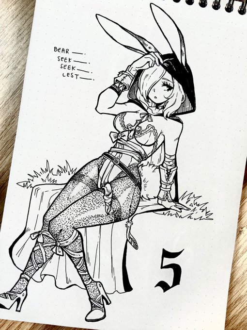 🐰Buntober Day 5
"Emerald Herald" 