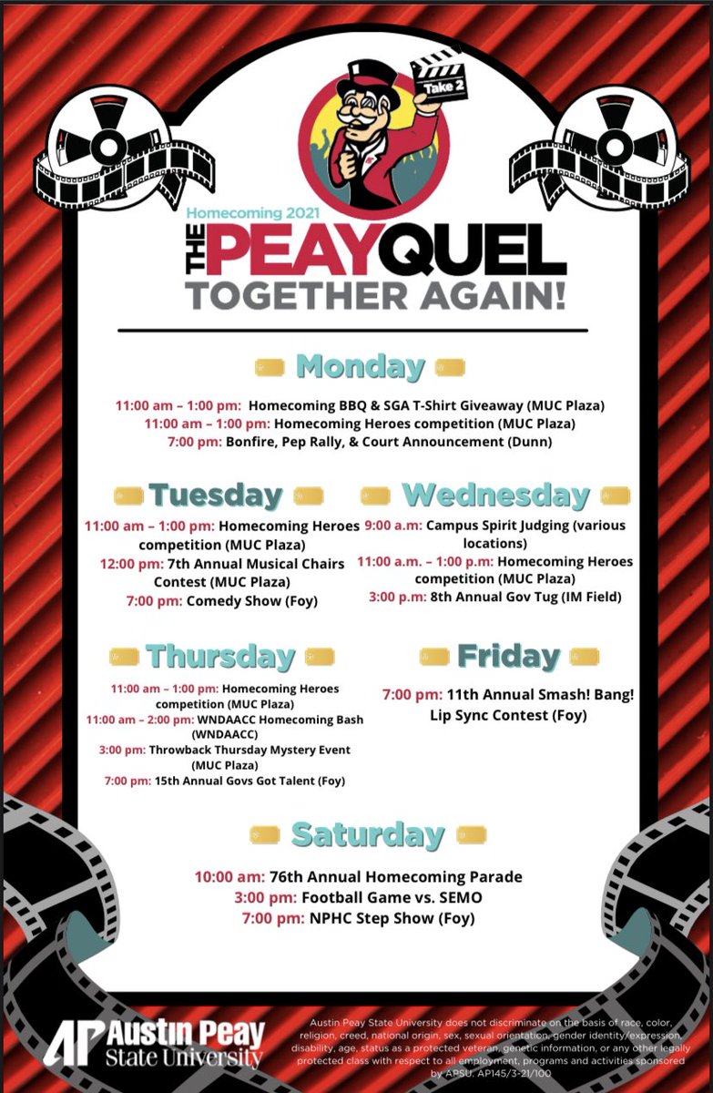 APSU Student Life tweet media