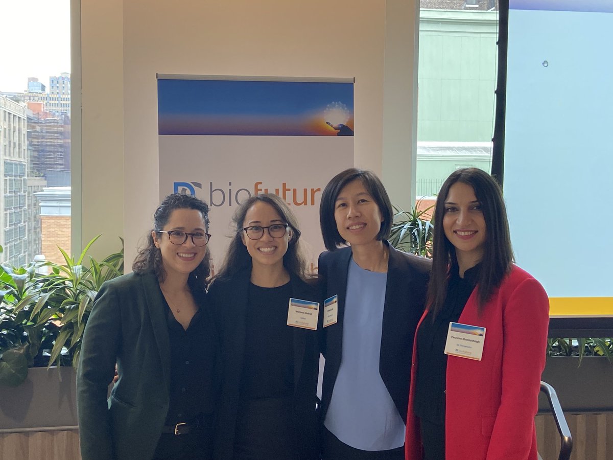 Amazing #regenerative #medicine panel and excited to meet ⁦<a href="/CrystalNyitray/">Crystal Nyitray</a>⁩ ⁦<a href="/Encellin_Inc/">Encellin</a>⁩ ⁦<a href="/MadridMarinna/">Marinna Madrid</a>⁩ ⁦<a href="/CellinoBio/">Cellino</a>⁩ ⁦<a href="/Parastoo__KH/">Parastoo Khoshakhlagh</a>⁩ ⁦<a href="/Encellin_Inc/">Encellin</a>⁩ #BioFuture21