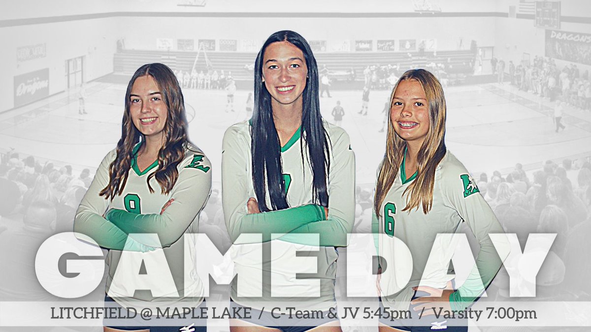 Game Day! 

🏐 vs <a href="/vb_ml/">Maple Lake Irish VB</a>
⌚️ C &amp; JV-5:45, V-7pm
📍 Maple Lake High School

Livestream: youtube.com/channel/UCA5bW…

#golitch
