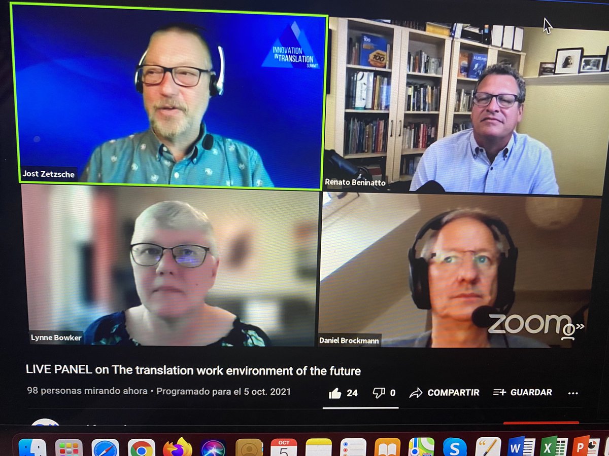 LiftValue's tweet photo. Amazing panel! Thanks for sharing your visions @Jeromobot @renatobeninatto @DanielBrockmann & @Lynnebowker #innovationintranslation #translation #futureofwork https://t.co/QP3KndepiH