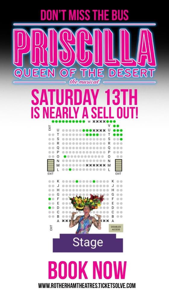 RMTC__'s tweet photo. If you’re wanting to see our final performances of Priscilla - get your tickets as soon as you can! They’ll be gone before you know it!👠💄💋 https://t.co/N82Y4XnJYL