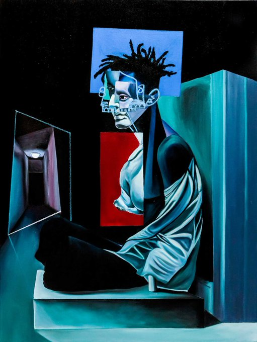bionicanadian's tweet photo. #ArtPsychPrompt 
Self-care mechanism  coping
misunderstood, a deaf ear no... insight
physical distancing,  product of pain
life changing moments catalogued
exacerbated anxiety on the rise
important topic intervention
mental health crisis... https://t.co/WmD86kEk4e