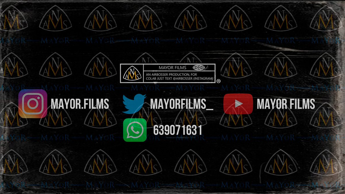 MayorFilms_'s tweet image. Mayor Films Productions Contact