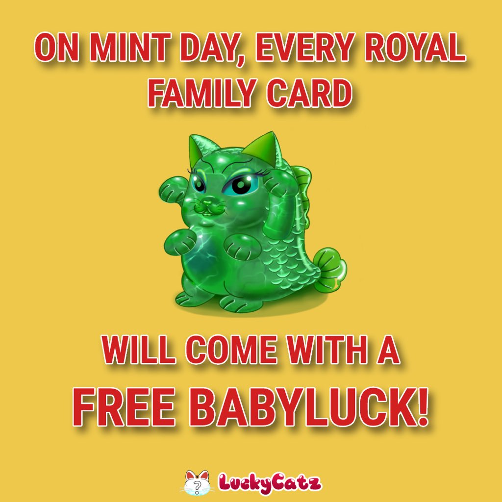 luckycatznft's tweet photo. your card #luckycatznft can bring the best combination to discover your #BabyLuck https://t.co/Zd9KRpztDl
