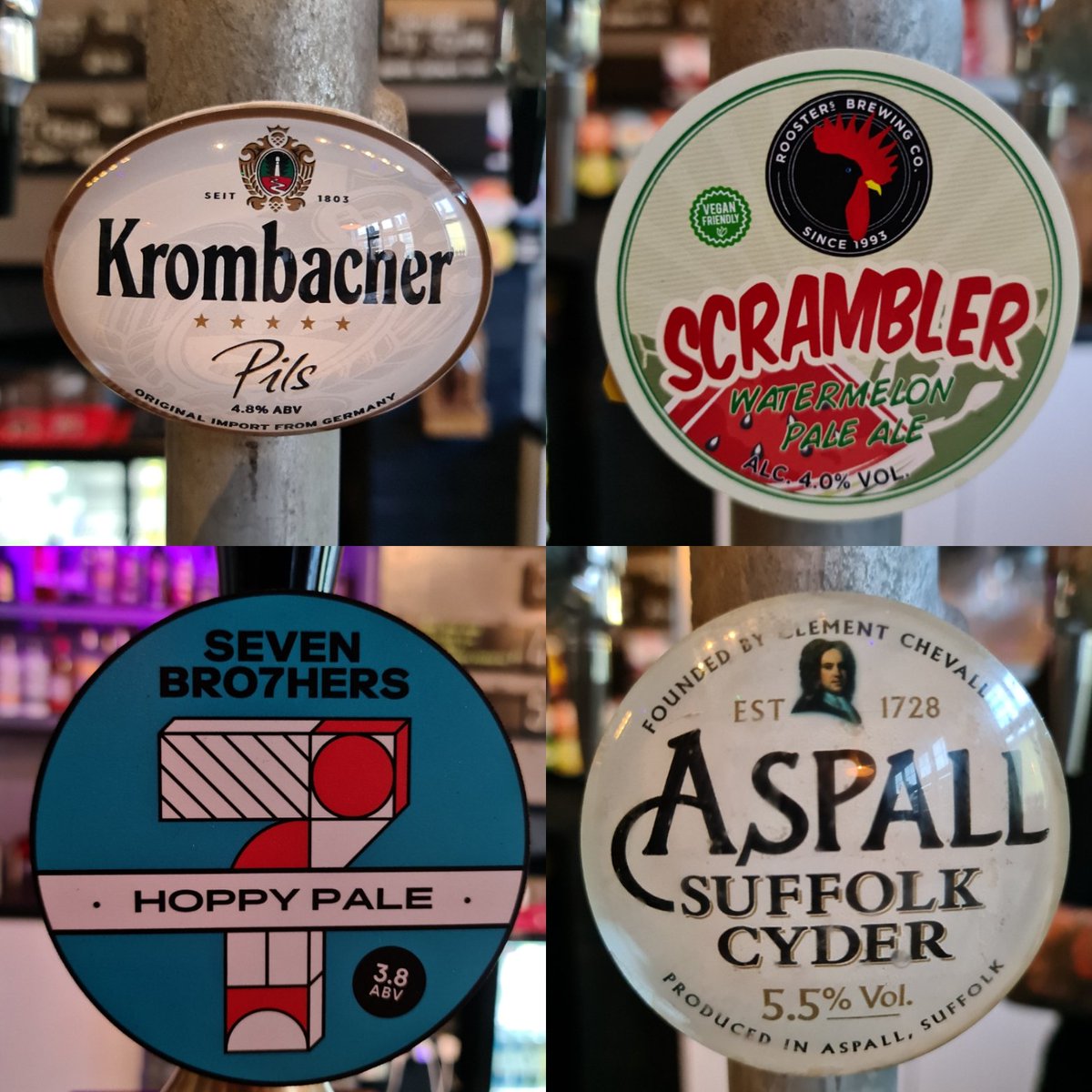 The Deva Tap (@devatapchester) on Twitter photo Taplings! Just some of the beers you could be washing our superb burgers down with one of these beautiful brews from <a href="/krombacherUK/">KrombacherUK</a> <a href="/RoostersBrewCo/">Rooster's Brewing Co</a> <a href="/SEVENBRO7HERS/">SEVEN BRO7HERS BREWING CO.</a> <a href="/Aspall/">Aspall</a> come one, come all! #chester #greatpubscheshire #tuesdaymotivation Taplings! Just some of the beers you could be washing our superb burgers down with one of these beautiful brews from <a href="/krombacherUK/">KrombacherUK</a> <a href="/RoostersBrewCo/">Rooster's Brewing Co</a> <a href="/SEVENBRO7HERS/">SEVEN BRO7HERS BREWING CO.</a> <a href="/Aspall/">Aspall</a> come one, come all! #chester #greatpubscheshire #tuesdaymotivation