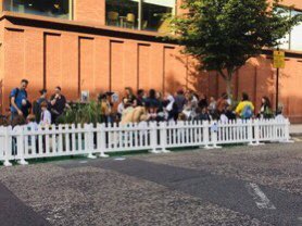 AirRoadsHnps's tweet photo. #ParkletsNowPlease 💕 outside @hnps2015 @WatersideAcad https://t.co/u9T58tnNle