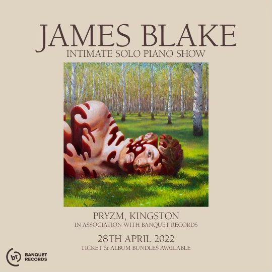 jamesblake's tweet photo. I’m playing an intimate solo piano show for @BanquetRecords on 28th April to celebrate the release of Friends That Break Your Heart this week. Ticket bundles on sale at 11:00am BST tomorrow. Link below.
#FriendsThatBreakYourHeart

https://t.co/yrTBErOfex https://t.co/YE6in6l7XB