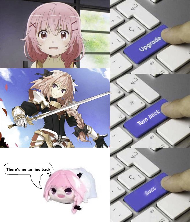astolfoisdaddy1's tweet photo. There is no going back now. #astolfo #astolfomemes #astolfomeme #astolfolewds #dailymemes https://t.co/pFZYMvD95T
