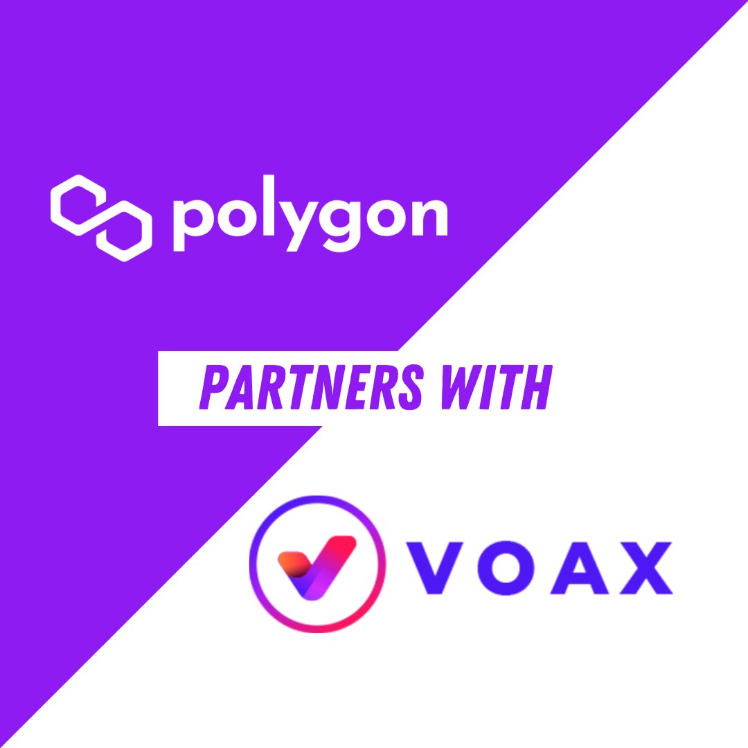 voaxnft's tweet photo. Voax partners with Polygon for their Sports NFT platform! 

#Voax #VoaxNFT #Polygon #nft #nftplatform #sportsnft #nftnews #nftcommunity #nftmarketplace #nfttrading #nftcollector #nftcollectibles #crypto #cryptonews #cryptotrading #cryptolife #cryptocommunity #cryptotrading https://t.co/NA9Hx6Gd6l
