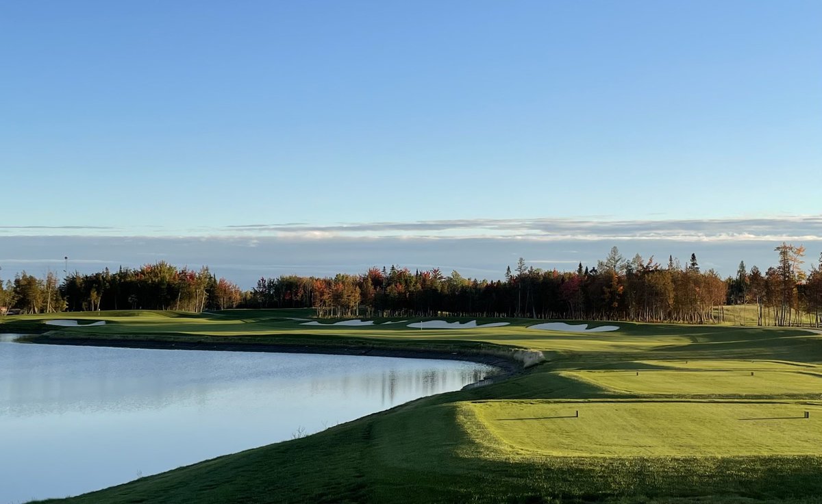 Belle semaine pour du golf d’automne. 🍁