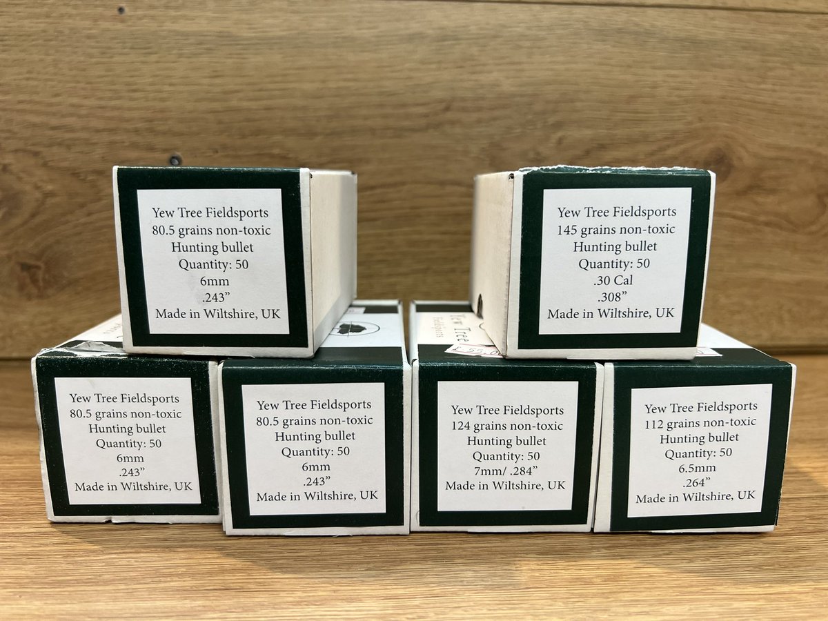 🚨BRAND NEW🚨

Lead Free Bullets

Available in various calibres

Amazing customer reviews so far!