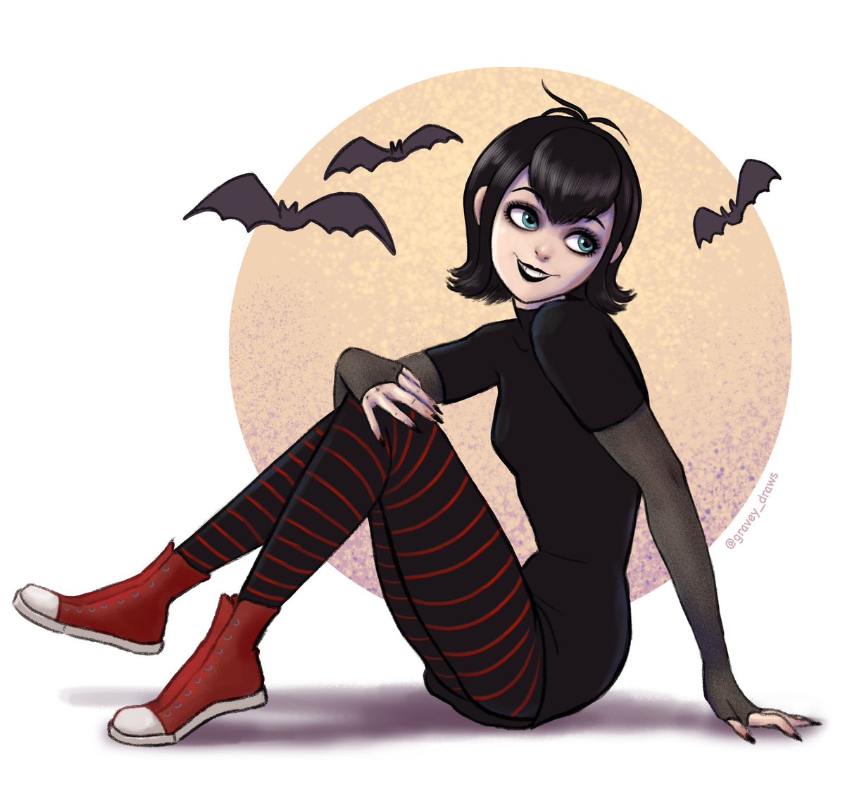 Mavis from Hotel Transylvania #Mavis #HotelTransylvania #fanart, image size:1200x1141