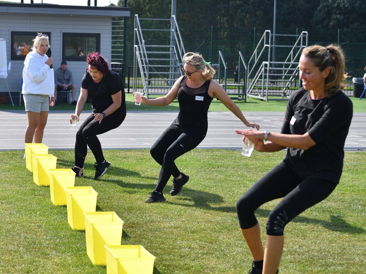 eastermark's tweet photo. Lots of running whether it be the beep test (that was tough), the classic egg and spoon race, 4 x 100m relay or the Rapid Discharge Obstacle Race (my favourite).
The day was the inspiration of Hardeep of @UHCW_Pharmacy with support by #UHCWteamCSS  @UHCWCharity  @JoeyOSullivan1 https://t.co/TkuLlzFJIU