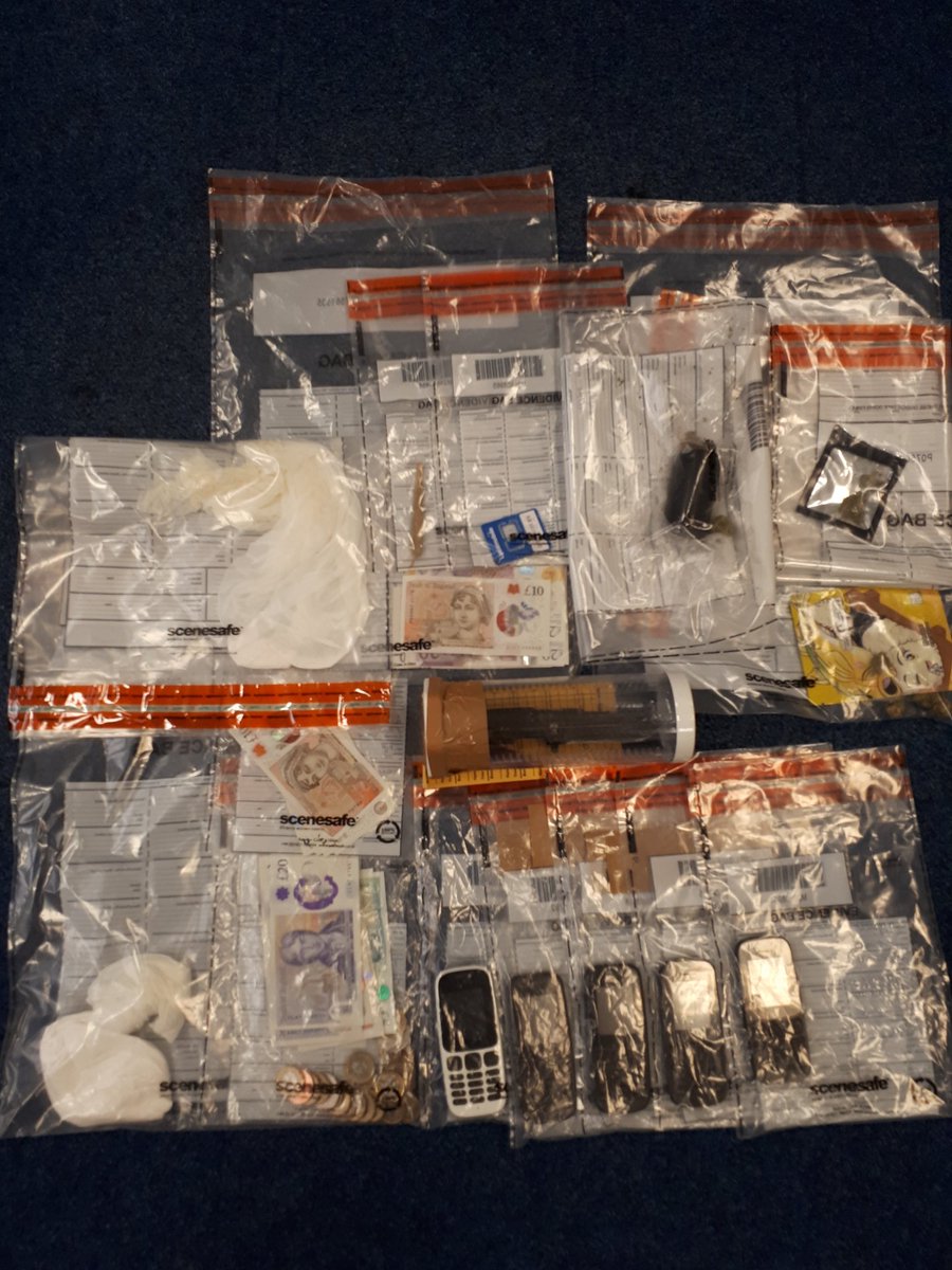 ShrewsburyCops's tweet photo. The County Lines Team and @LpptNWestMercia arrested a male in South Shropshire yesterday, suspected to be linked to the supply of Class A controlled drugs in the local area. @StuartBillWMP @WestMerciaPCC @CCPippaMills https://t.co/6a8luw1PtW