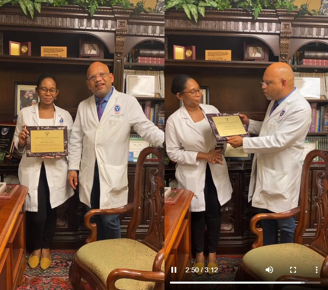 Dr. Angelo Gousse graduates 4th young Haitian Urologist clinical fellow from the Bladder Health and Reconstructive Urology Institute in South Florida, Sept 30th, 2021. Dr Deborah Pierre returns to Haiti to teach and serve the population. gousseurology.com/dr-angelo-gous… #gousseurology