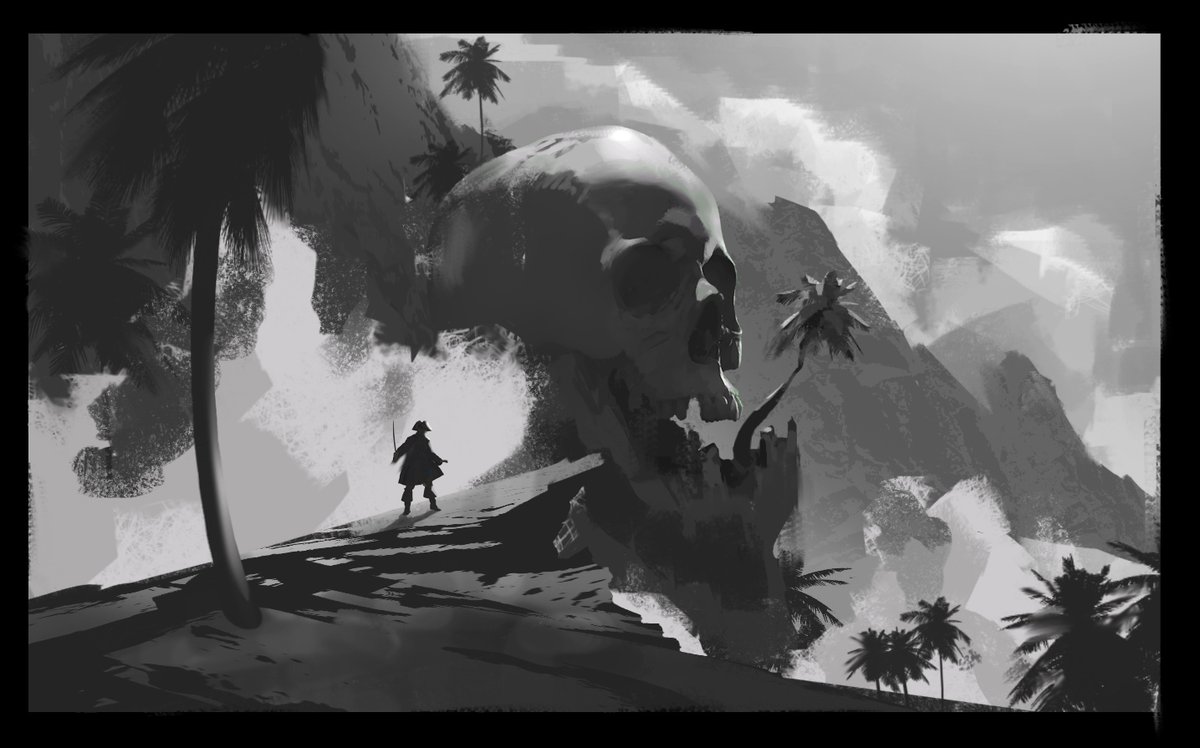Pirate Skull Thumbnails incoming...

#pirates #conceptart #digitalpainting #illustraion #Sketching #DigitalArtist #digitalillustration