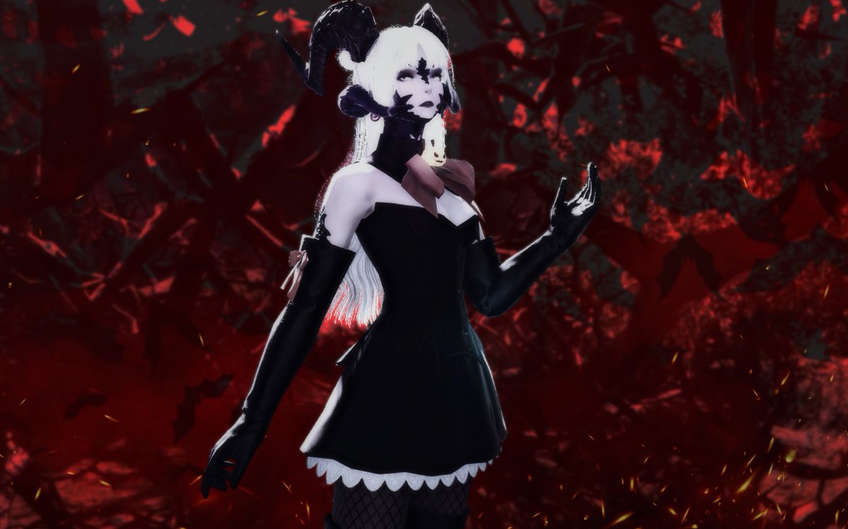 Bumbleloops's tweet photo. Dressing up for Halloween! 
/╲/\( •̀ ω •́ )/\╱\

#FFXIV #vtuber #shadowbringers #FF14ハウジング #FFXIVeu #GPOSERS #Frog #Lich #Froggers https://t.co/kS51pFbt6k