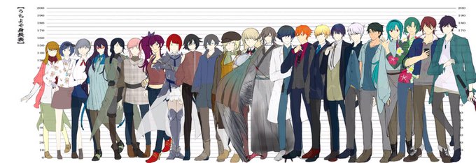 身長のtwitterイラスト検索結果