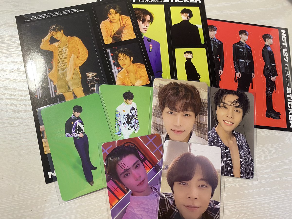 nct_ruk's tweet photo. nct127 トレカ交換 Sticker

譲 画像 
求 ジョンウ ヘチャン

お気軽にDM、リプお願いします！！
#NCT127_Sticker #nct127 #トレカ交換 https://t.co/iGafJmw37t
