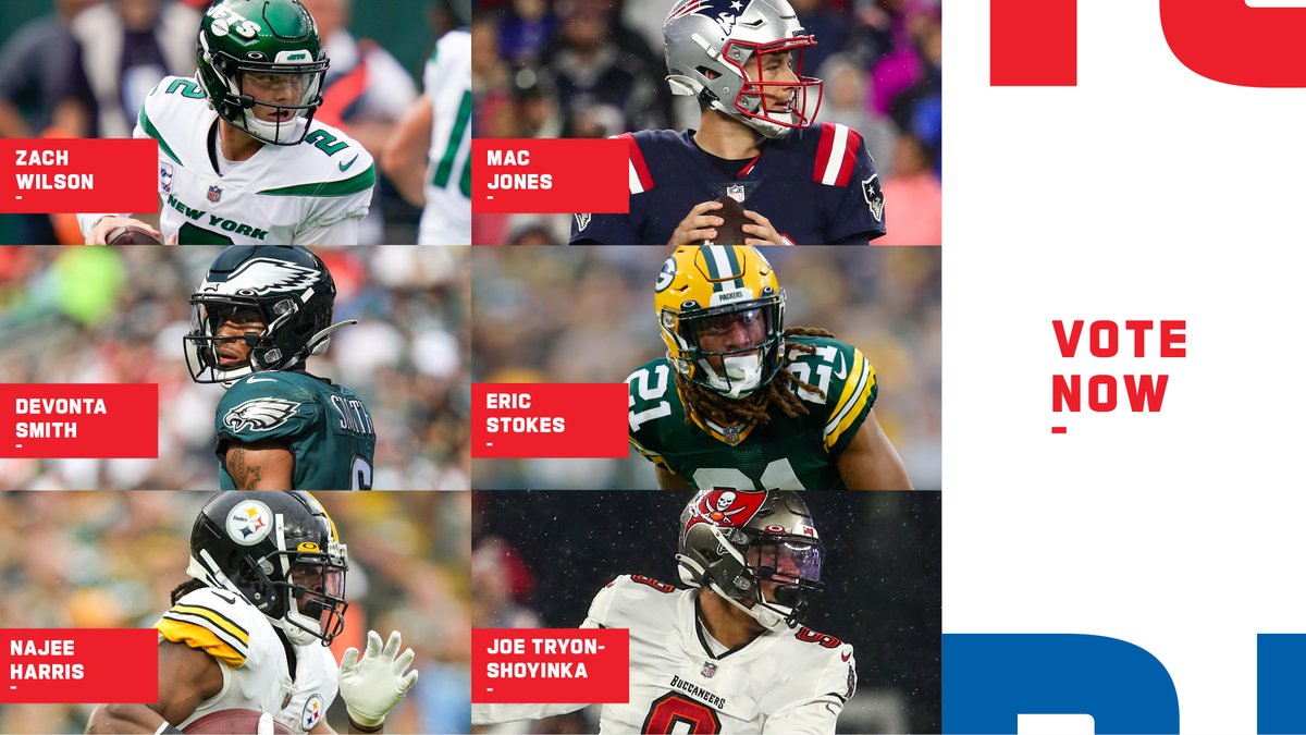 NFL's tweet photo. Who should win the @Pepsi Rookie of the Week?

TWEET to vote: #PepsiROW + Player Name/Twitter handle https://t.co/Pa3dEEdZ84