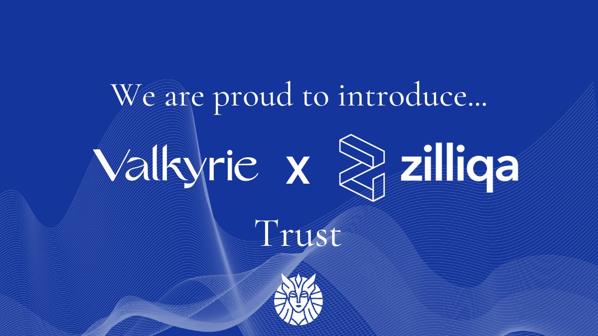 Valkyrie On Twitter We Are Proud To Announce The Launch Of The Ziliqa Trust We Are Committed To Expanding Access To Digital Assets Through Secure Financial Vehicles Ira Eligible From Certain Providers