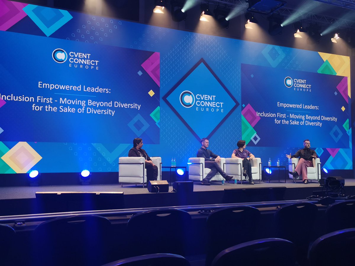 Catching the "Moving beyond diversity for the sake of diversity" session at #CventCONNECT2021 with <a href="/narain_priya/">ℙ𝕣𝕚𝕪𝕒 ℕ𝕒𝕣𝕒𝕚𝕟</a>, @HelenMoon_EW &amp; <a href="/glennmainwaring/">Glenn Mainwaring</a>. "You can have diversity without inclusion BUT you CANNOT have inclusion without diversity..."