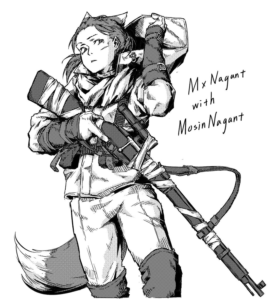 MxNagant with MosinNagant   #tactical #mosinnagant #fox #sniper