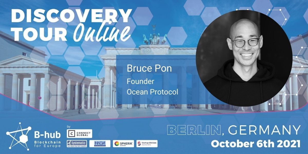😃<a href="/B_Hub4eu/">B-hub Blockchain for Europe</a> Discovery Tour starting tomorrow in Berlin with <a href="/CGConnects/">Connect Global</a>. 

👋Join us &amp; meet <a href="/BrucePon/">Bruce Pon</a> <a href="/oceanprotocol/">Ocean Protocol</a> founder, 
he will share its business experience of founding a #blockchain startup in Berlin!

📍Free registration: bit.ly/3uIjCMU