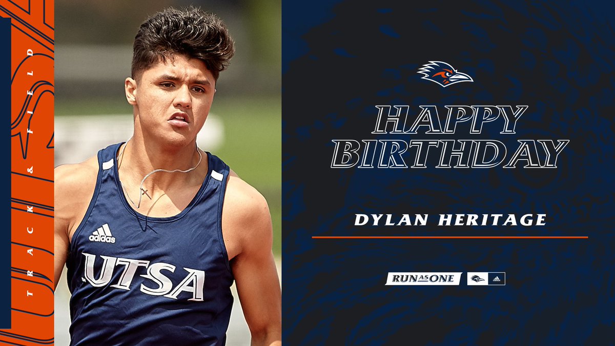 UTSATrackXC's tweet photo. Happy birthday to Dylan Heritage! 🎂🎉

#BirdsUp 🤙 https://t.co/sByqi3lBPb