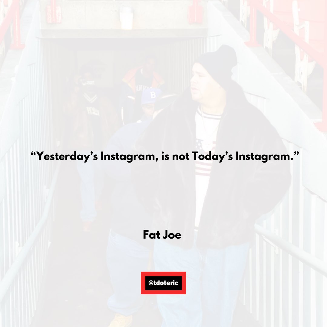 tdoteric's tweet photo. @FatJoe #BigPun
#1997
#Instagram
.
Photo © T. Eric Monroe @tdoteric
.
#RareandUnseenMoments90sHiphop #Queens #SheaStadium #NewYorkCity #Hiphop #Culture #tdoteric #art #photography #nyc #artcollector #LESARTTOUR
Soon to be #NFT #NFTArt #NFTArtist #Quote #Quotes https://t.co/dvxDtgIPW9