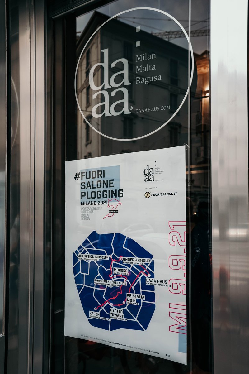 dnadesignworks's tweet photo. We are proud to see our branding for #FuorisalonePlogging during the Milano Design Week.
This event consisted of a walk/ run through the streets of Milano for the collection of plastic waste. This movement was organized by @DAAAHaus. Photos by @iskanderdia at @fuorisalone https://t.co/Vp9zu1c0Dq