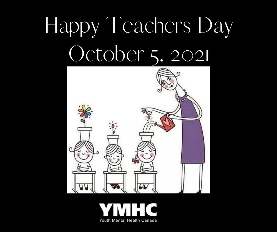 YMHCanada's tweet image. #WorldTeachersDay As a passionate educator, I believe in the potential for #education that is #needsbased,  truly #inclusive,  #accessible #traumainformed with direct funding for #mentalhealth #youthmentalhealth . Real support of #educators supports teacher mental health #ymhc