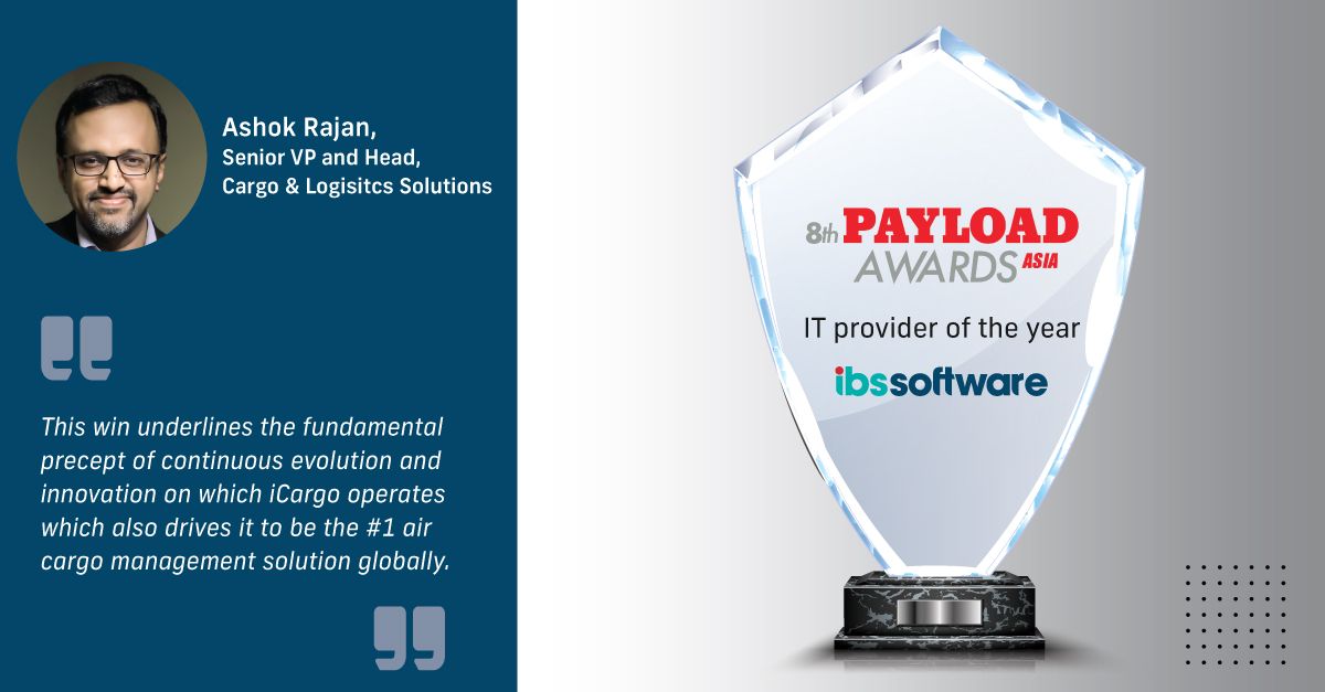 ibscorporate's tweet photo. Thrilling news! For the 8th time in a row, we’ve been voted the best ‘IT Provider of the Year’ at the @payloadasia Awards for iCargo, our leading #aircargo solution. 
Congrats to our colleagues and thanks to all who voted for us.

#PayloadAsia #payloadawards #icargo https://t.co/0Wdv1nvy58