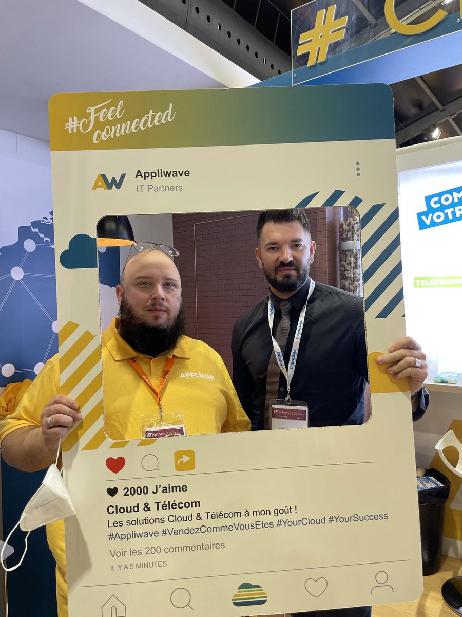 😍 On l'a fait, on s'est enfin retrouvé !
Merci à tous pour votre visite lors de l'#ITPARTNERS, toujours un plaisir de vous retrouver !
Le retour en image c'est par ici 👇