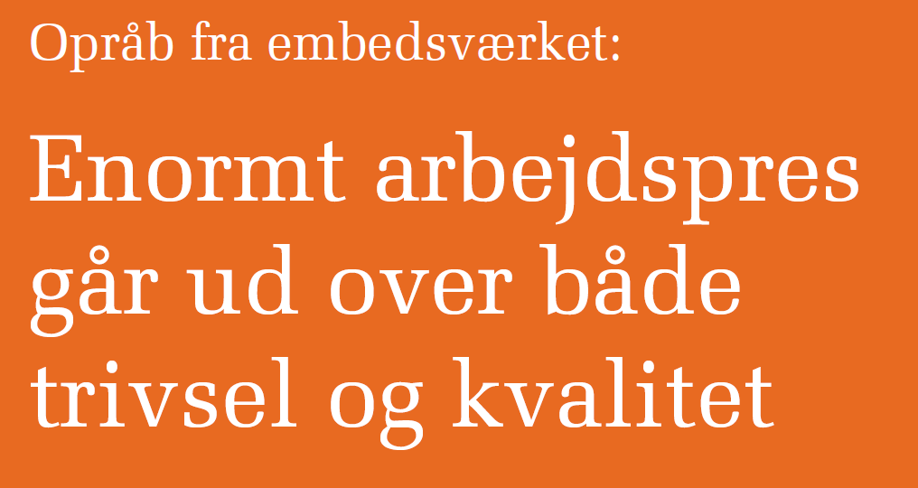 djoef's tweet photo. "Mindre forhastet lovgivning, men færre og bedre gennemarbejd. forslag", sagde statsmin. i talen til #ftåbning. Det løfte vil vi holde @regeringen op på: Embedsfolk har længe råbt op om et enormt arbejdspres, som påvirker kvaliteten af arbejdet negativt👇 
https://t.co/kXeYUU98ET https://t.co/XvpdZDpr0S