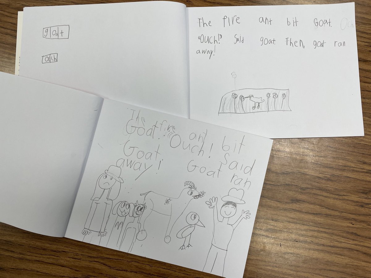 I had some VERY excited writers this morning!