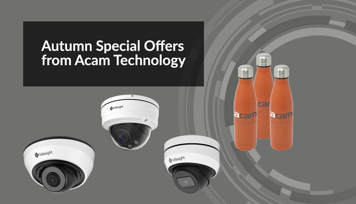 Want to get your hands on some FREE Milesight stock? We’ve got some unmissable special offers this Autumn – have a look at our selection of great deals: buff.ly/2YhVPrk