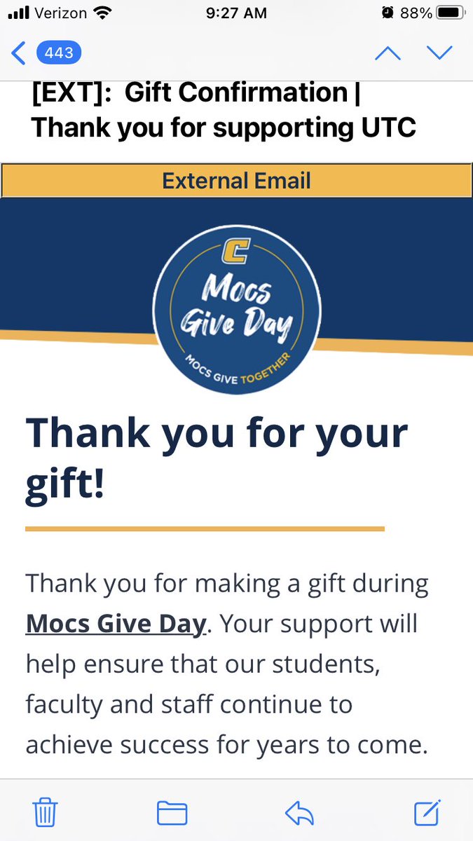 Elizabeth Crawford (@ekcchat) on Twitter photo Itโs Mocs Give Day! Please give if you are able. Any amount helps. <a href="/chattanoogaalum/">UTC Alumni</a> <a href="/utc_cheps/">Health, Education & Professional Studies</a> Itโs Mocs Give Day! Please give if you are able. Any amount helps. <a href="/chattanoogaalum/">UTC Alumni</a> <a href="/utc_cheps/">Health, Education & Professional Studies</a>